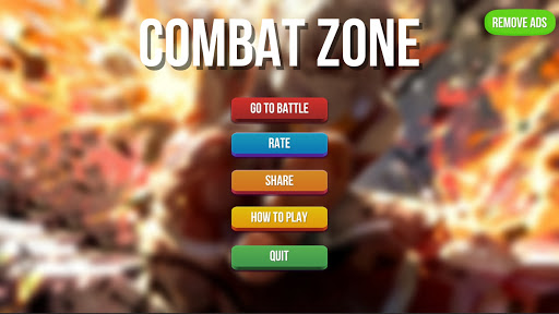 Android application Combat Zone screenshort