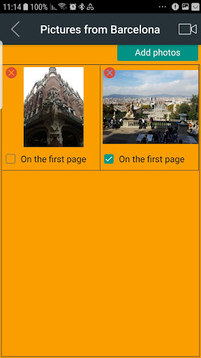 Android application My Trips screenshort