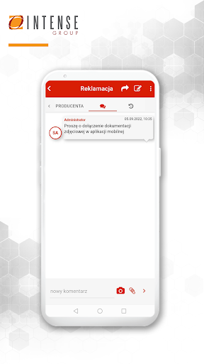Android application SP Reklamacje screenshort