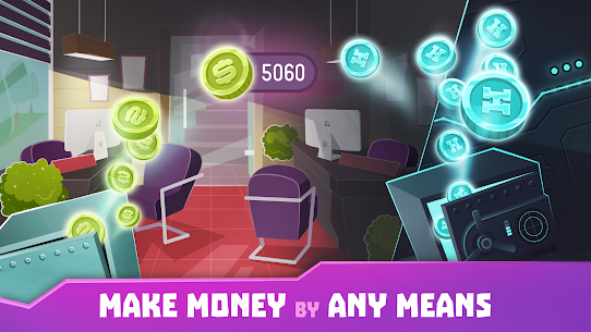 Hacker or Dev Tycoon? Tap Sim Mod Apk 2.2.0 (Unlimited Money, Mod Menu) 10