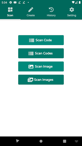 Android application QR & Barcode Scanner - (Pro) screenshort