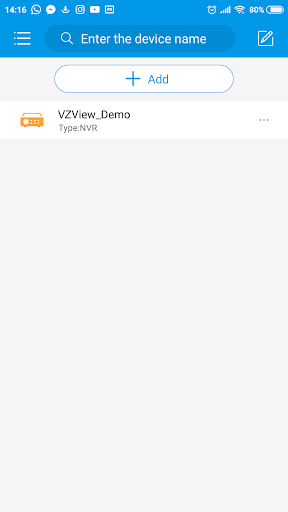 VZview Screen 3