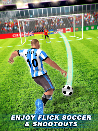 Android application Real Football Soccer Strike 3D screenshort