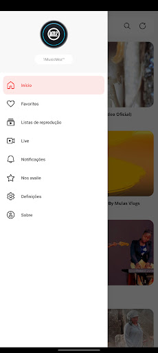 Android application Canal 1MusicMoz screenshort