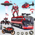 Bus Robot Car Transform War –Police Robot games 10.2.0