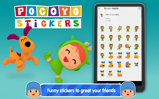 Pocoyo Stickers: Stickers for Screen 2