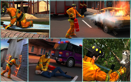 Télécharger Gratuit American FireFighter 2017  APK MOD (Astuce) 6