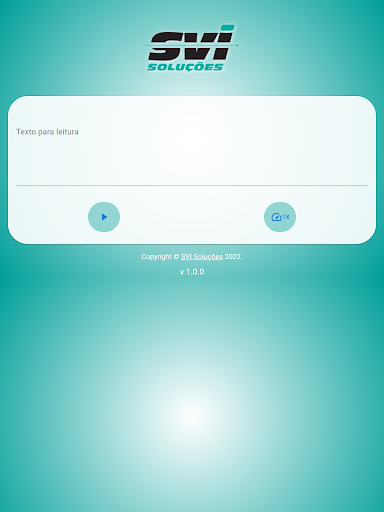 Leitor de textos Screen 3