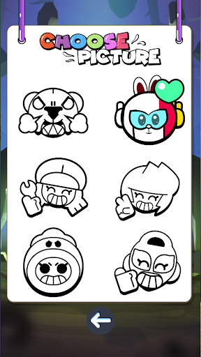 Brawl Coloring Book Screen 3