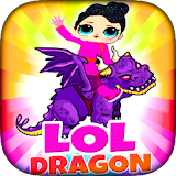 L0L Surprise Dragon Rescue Dolls Game icon