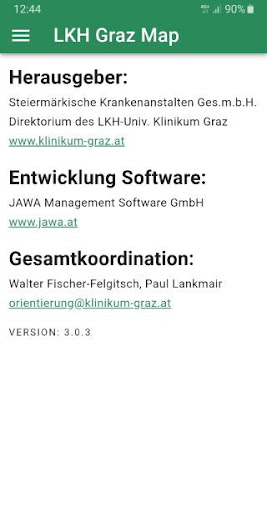 Android application LKH Graz Map screenshort