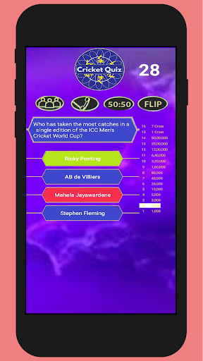 Cricket Quiz Expert: English Screen 2