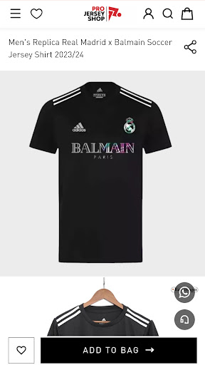 Projerseyshop Screen 3