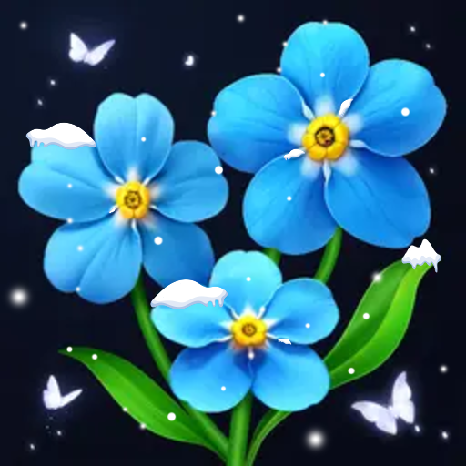 Flower Palette - Sort Blossom ดาวน์โหลดบน Windows