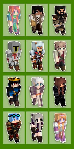 Android application Skins Minecraft Middle Ages screenshort