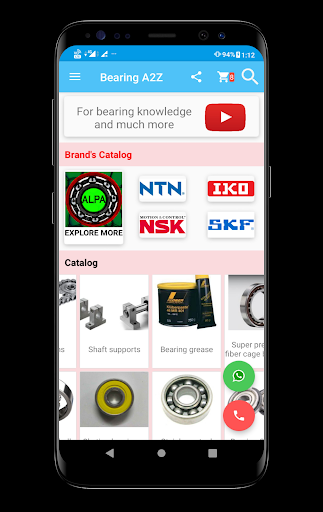 Bearing A2Z - NTA BEARINGS Screen 2