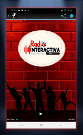 Android application Interactiva Radios screenshort