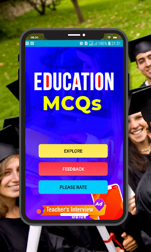 Android application Education MCQs screenshort