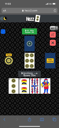 Hezz2 Moroccan card game