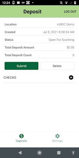 Remote Deposit Screen 3