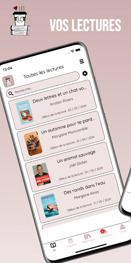 Android application Lecture Commune screenshort