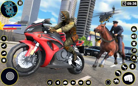 Police Horse - Simulator Games