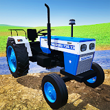 Indian Heavy Driver Tractor 3D icon