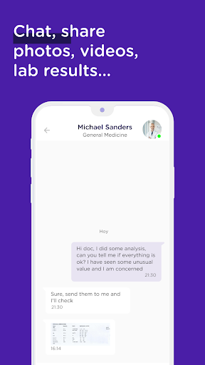 MediQuo Medical Chat - Online Screen 2