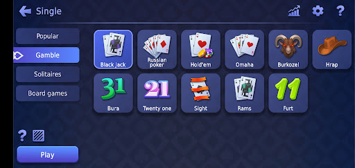 Board and сard games: durak 2