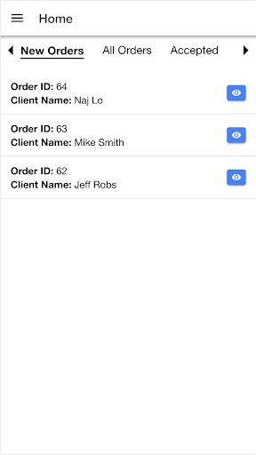 Android application Instasac Shoppers screenshort