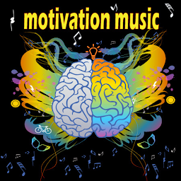 Icon image motivation music