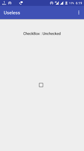 Android application UseLess screenshort
