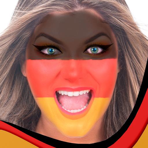 Gesichtsflaggenmalerei Auf Windows herunterladen