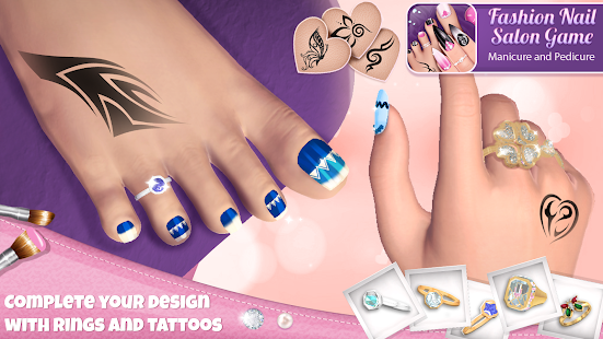 Fashion Nail Salon Game: Manicure and Pedicure App  Screenshots 3