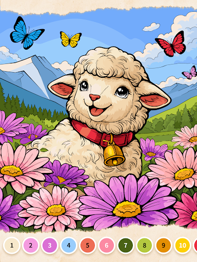 Faith Color By Number Game screenshot 12