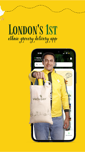 Android application WeDeliver screenshort