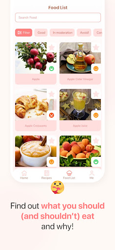 Screenshot of Pregnancy Diet: Food & Recipes
