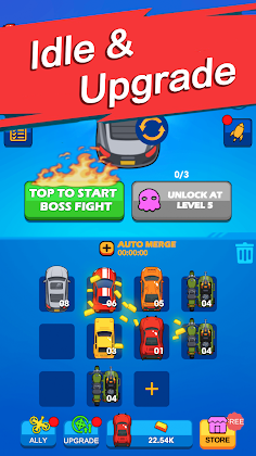 Merge & Fight: Chaos Racer - Screenshot 4