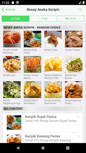Resep Aneka Keripik Screen 2