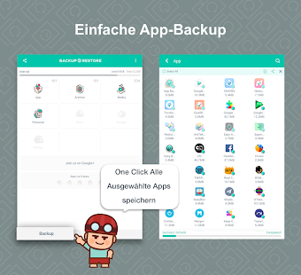 App Backup Restore Transfer Capture d'écran