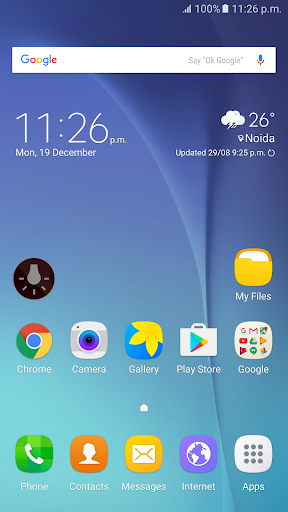 Flashlight Widget App (Torch)( Screen 2