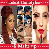 LATEST HAIRSTYLES & MAKE UP icon