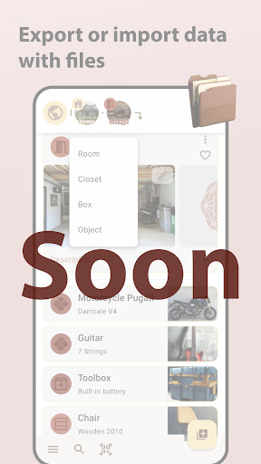 Screenshot of My Precious - Home inventory