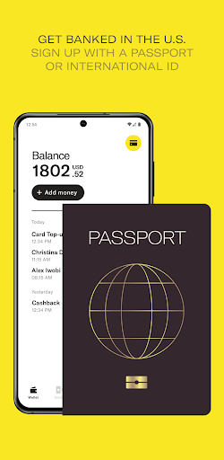 MAJORITY: Mobile banking screenshot