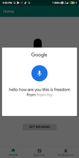 Dictionary for anyone : Speak Screen 3