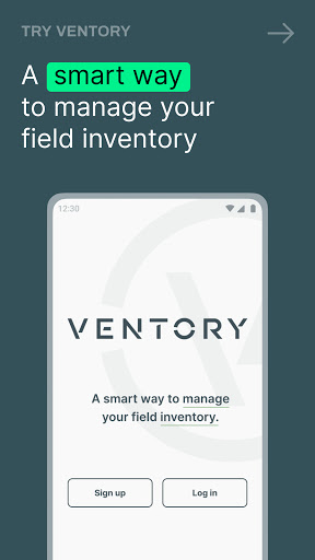 Android application Ventory Dev screenshort