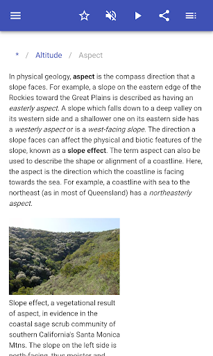 Physical geography Screen 3