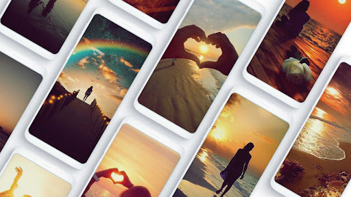 Android application Sunset Wallpaper screenshort