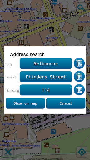Map of Melbourne offline Screen 3