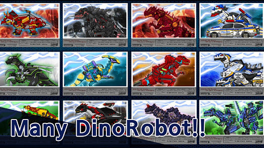 Captura de Pantalla 1 Robot dino infinito:dinosaurio android